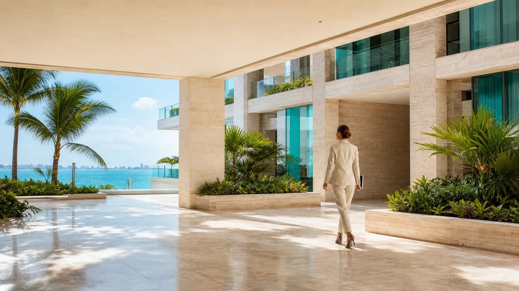 Administración profesional en un condominio del Caribe Mexicano